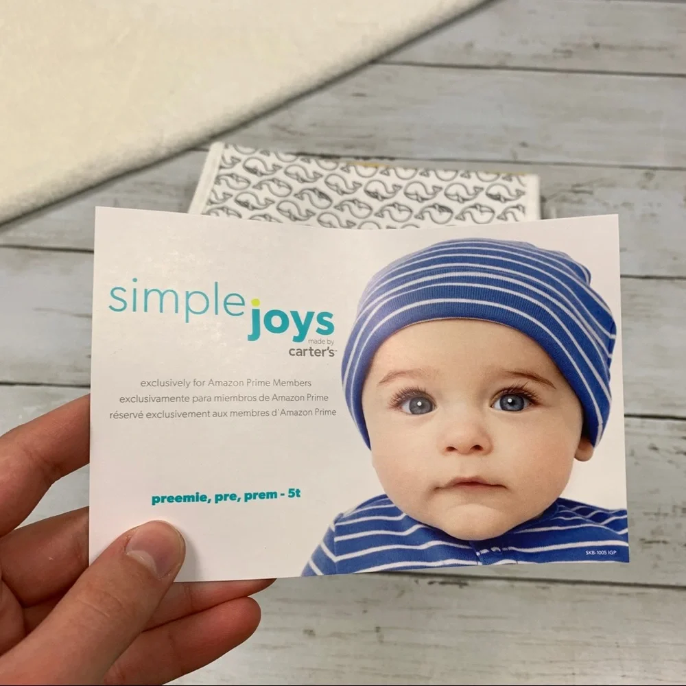 NEW Simple Joys by Carter's Baby Feeder Bibs 7